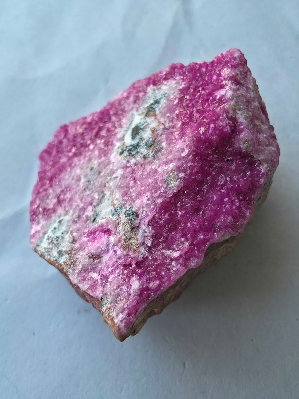 Cobaltocalcite Rose Fuchsia Naturelle-Cristaux Katanga RDC 