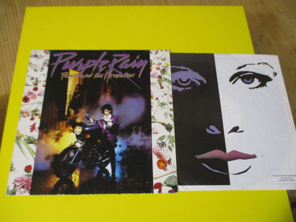 PRINCE 33 TOURS PURPLE RAIN CD et vinyles