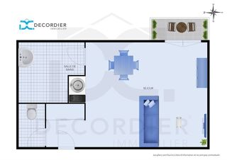  Appartement  vendre 1 pice 22 m