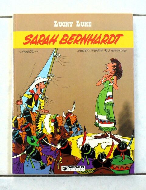 EO Lucky Luke : Sarah Bernhardt - Morris - Dargaud - 1982 12 Argenteuil (95)