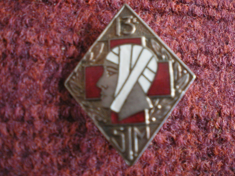 13&deg; SIM Section d'Infirmiers Militaires. 
