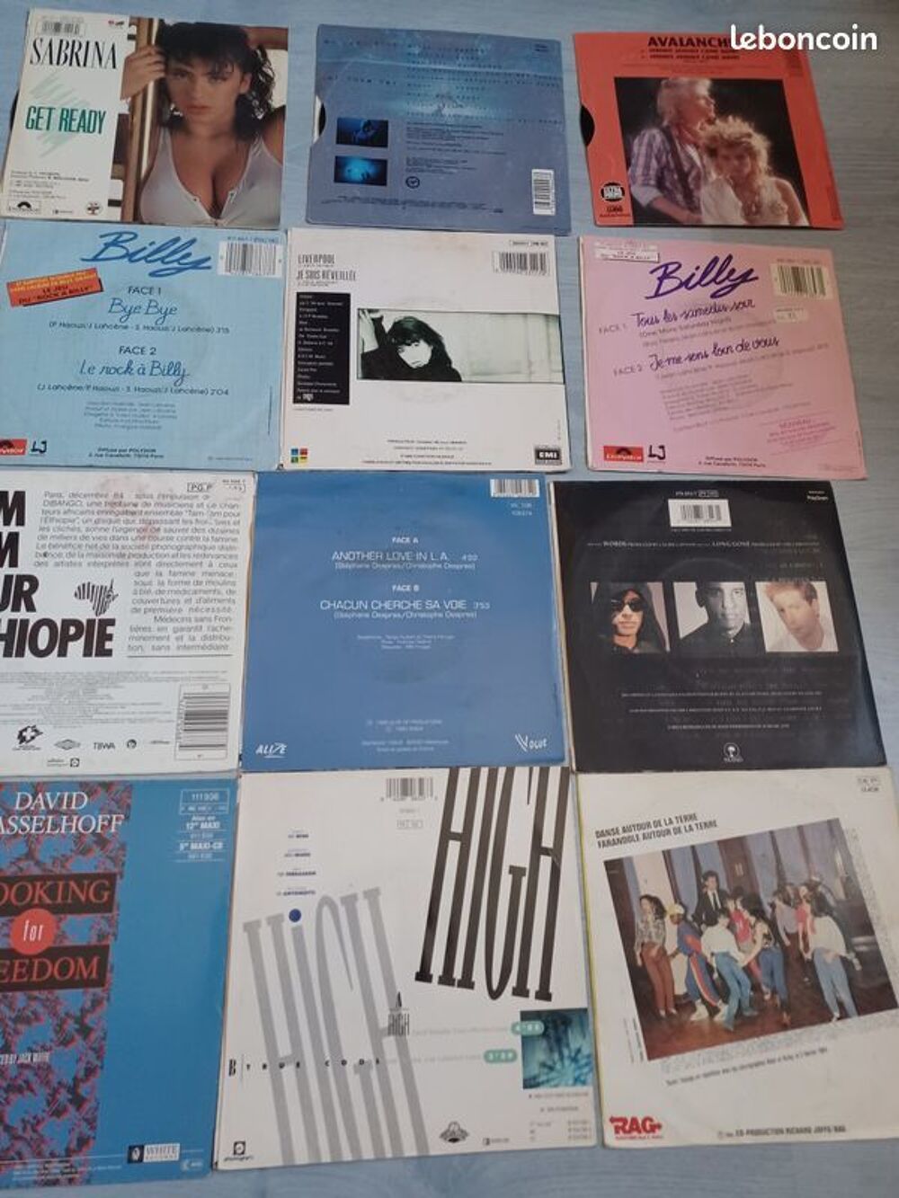 disques 45 tours Audio et hifi