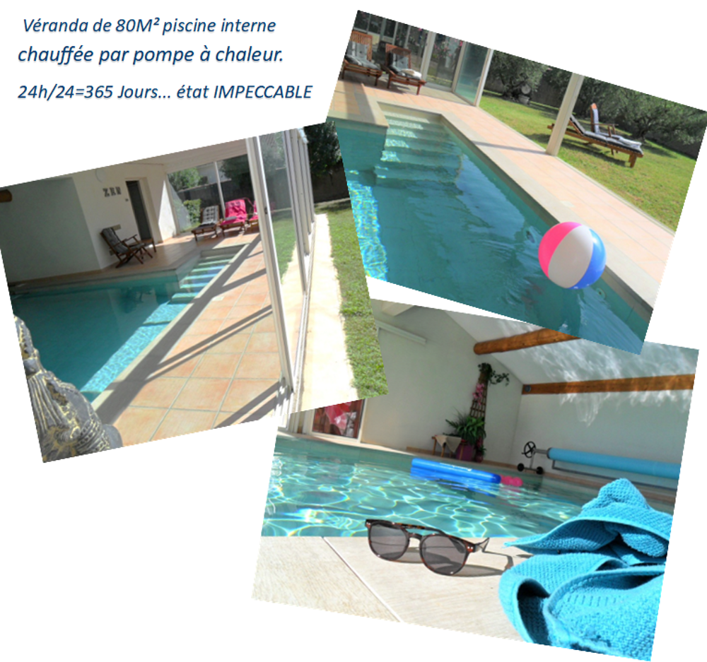Vente Maison Belle maison familiale de 105 m² + studio +véranda piscine Maillane