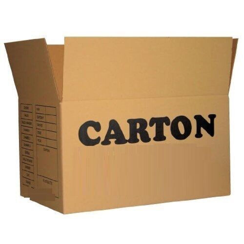 10 CARTONS DE DEMENAGEMENT 56X56X49 : approuv&eacute; par d&eacute;m&eacute;nageu Bricolage