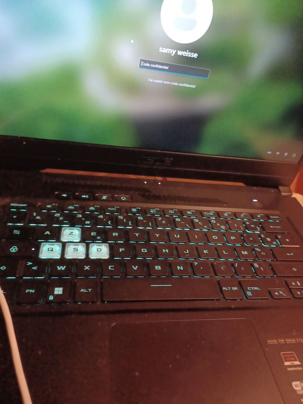 Pc portable gamer asus tuf dash Matériel informatique