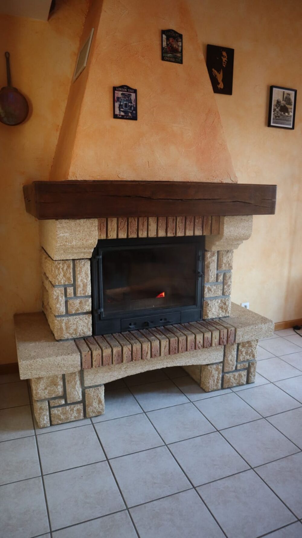 Chemin&eacute;e Décoration