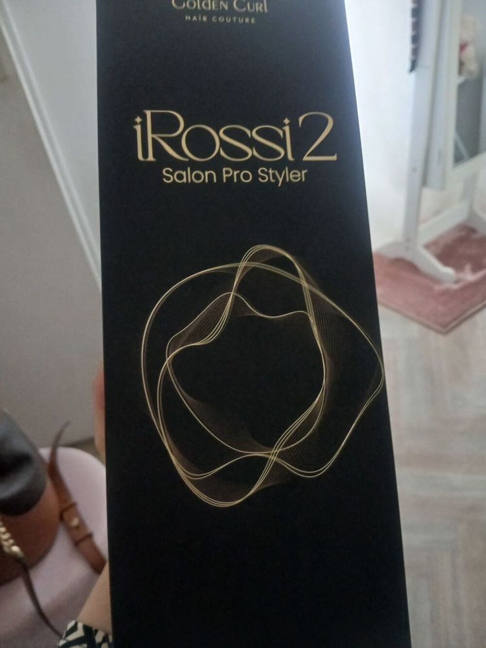 Lisseur r&eacute;volutionnaire infrarouge golden curl irossi 2 Electroménager