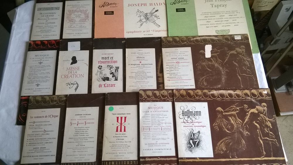 33t andr&eacute; charlin CD et vinyles