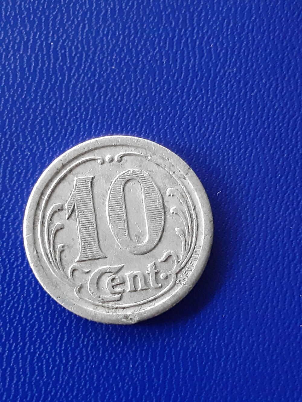 1922 argent d' Fr&eacute;vent 10 centimes 