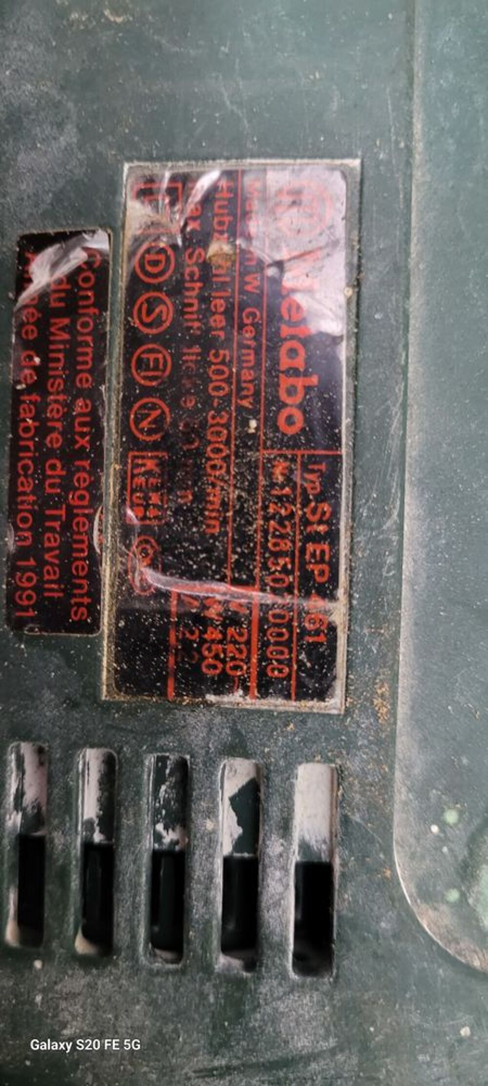 Scie sauteuse parfaite &eacute;tat Bricolage