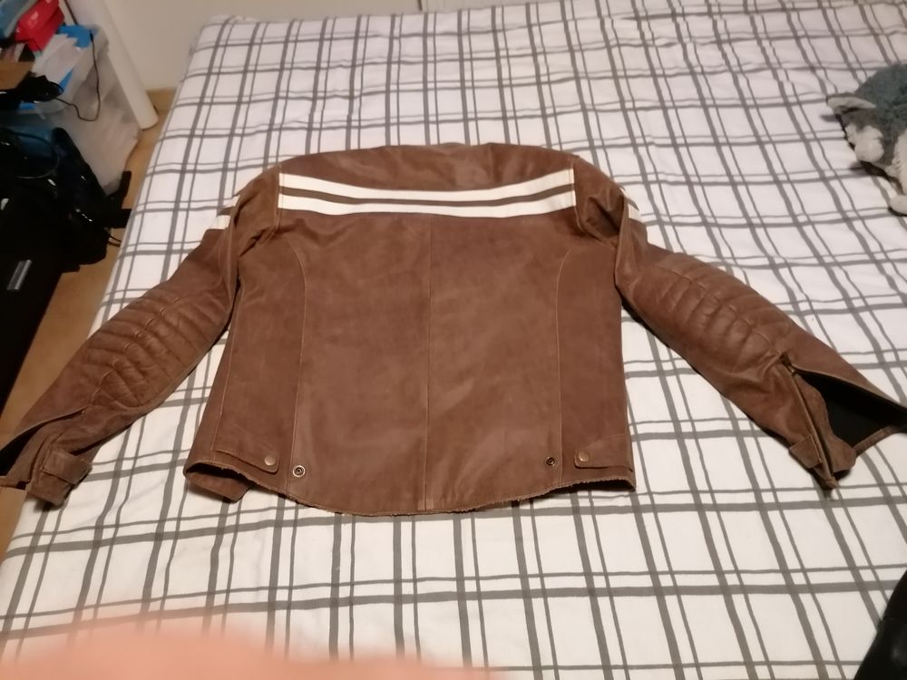 2 blousons cuir moto homme Vtements