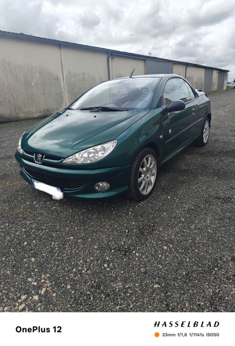 Peugeot 206 CC 1.6 HDi 16v FAP Roland Garros 2005 occasion Cherreau 72400