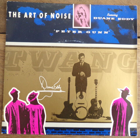 Peter Gunn The art of noise  China records  vinyle disque  6 Laval (53)