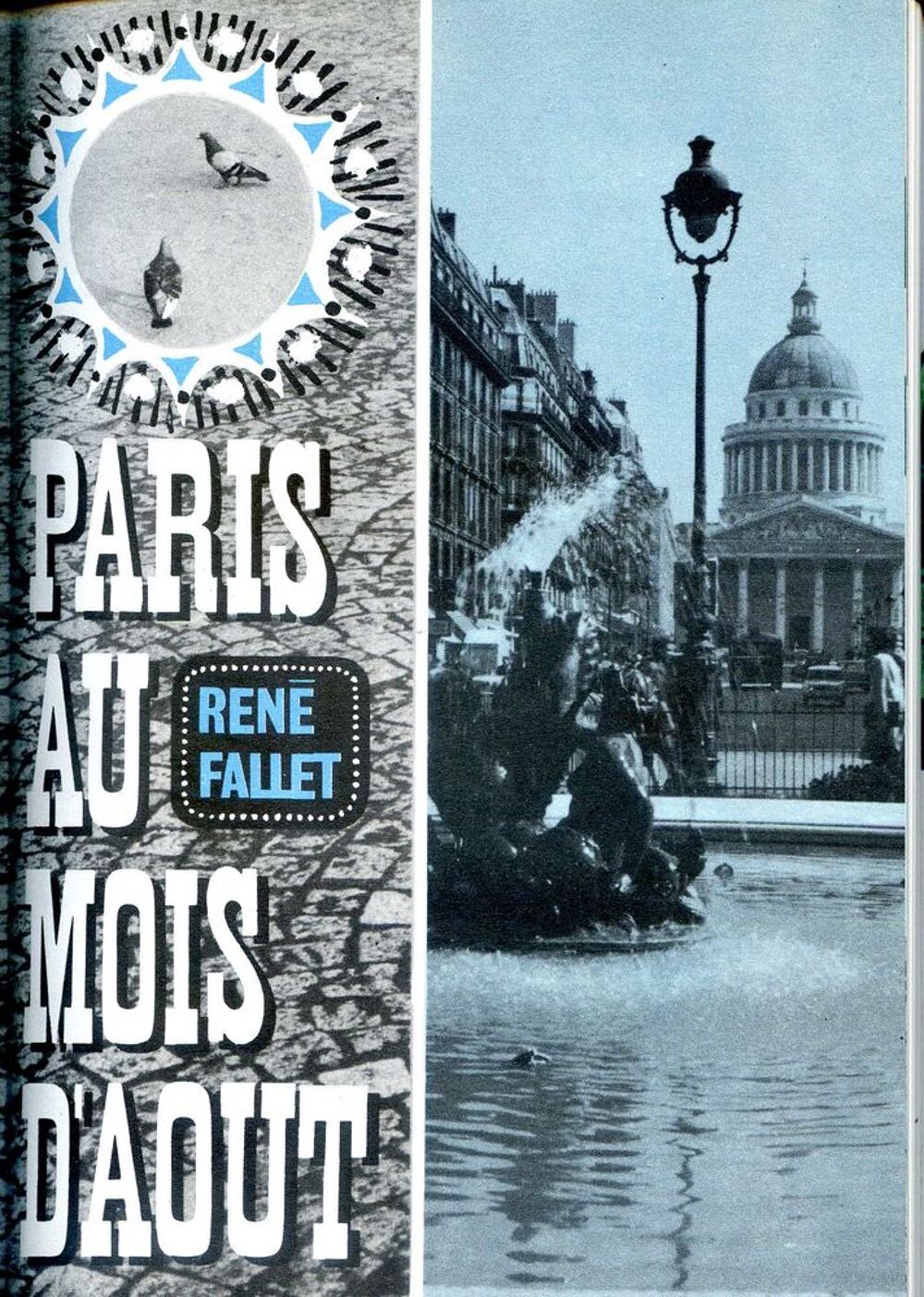 Paris au mois d'aout - Ren&eacute; Fallet, Livres et BD