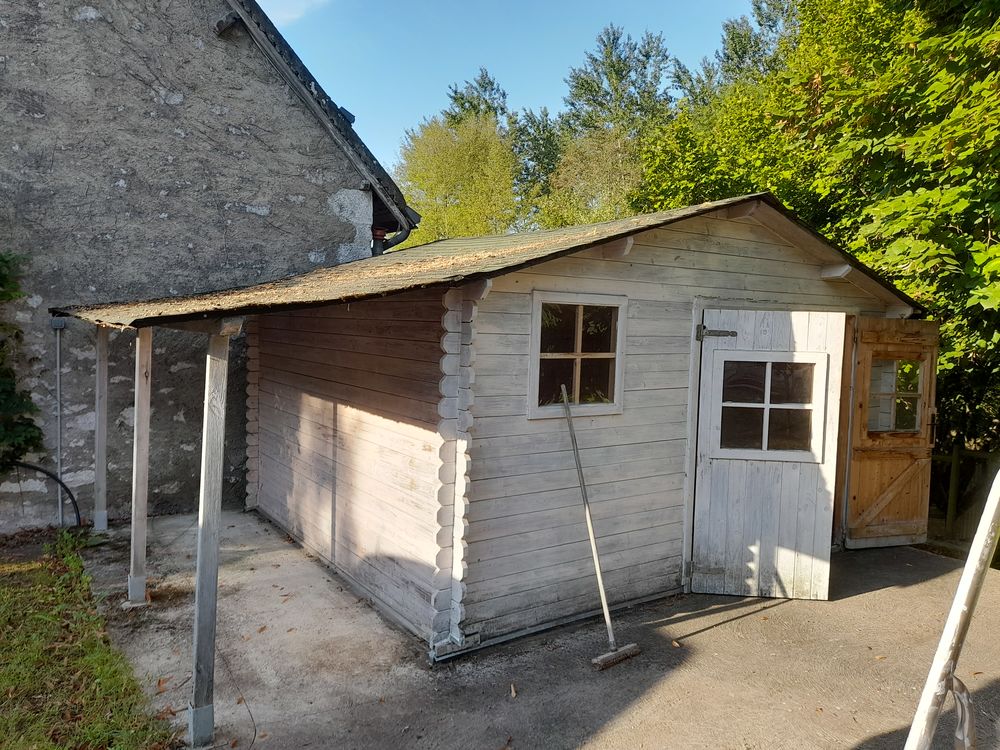 chalet en bois Bricolage
