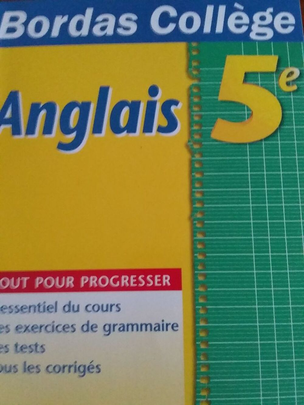 ANGLAIS Livres et BD