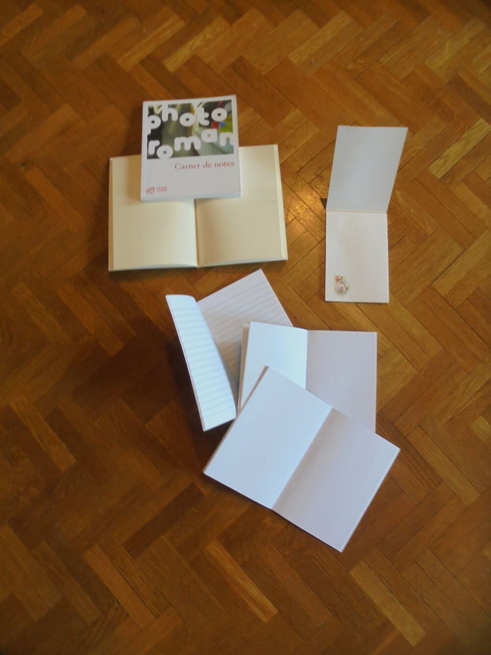 6 carnets diff&eacute;rents (38) Livres et BD