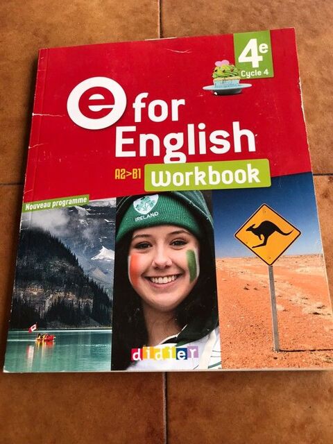 Workbook E For English 4me 8 Strasbourg (67)