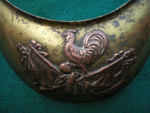 Hausse-col de la Garde Nationale - Monarchie de Juillet. 130 Caen (14)