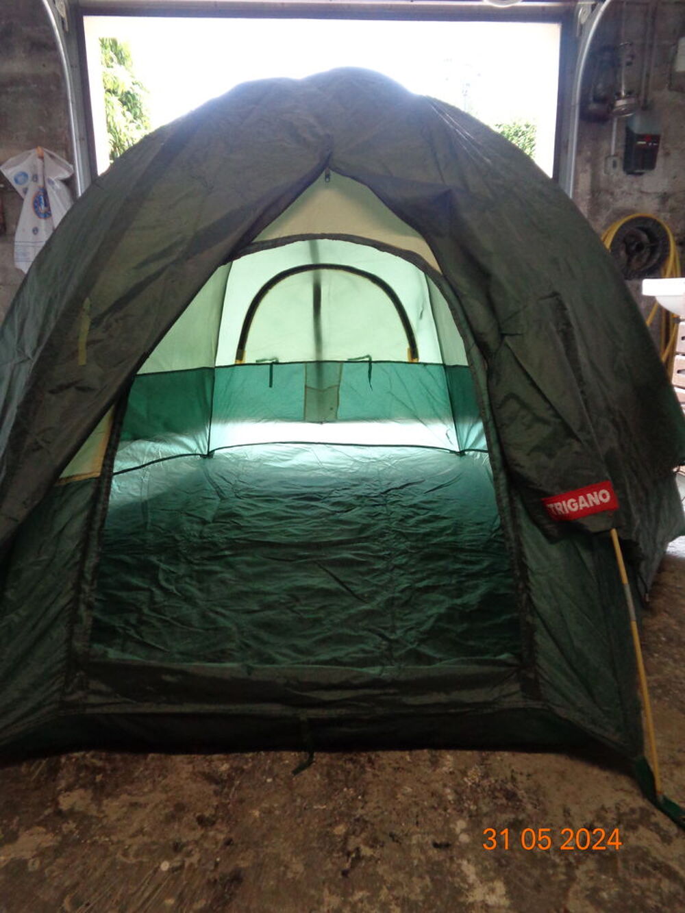 tente de camping Jardin