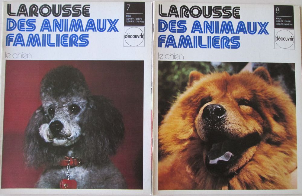 Larousse des animaux familiers n&deg;1 &agrave; n&deg;19 Livres et BD