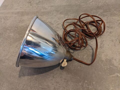 1 Abat jour tulipe en aluminium poli H 11 cm �13 cm trou 28 30 Marseille 13 (13)