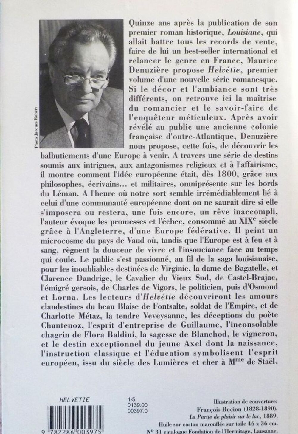 HELVETIE de Maurice DENUZIERE Ed. Le Grand Livre du Mois Livres et BD