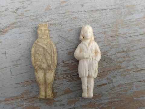 Deux Fèves Anciennes dont Roi Ranque Ducongé 12 Loches (37)