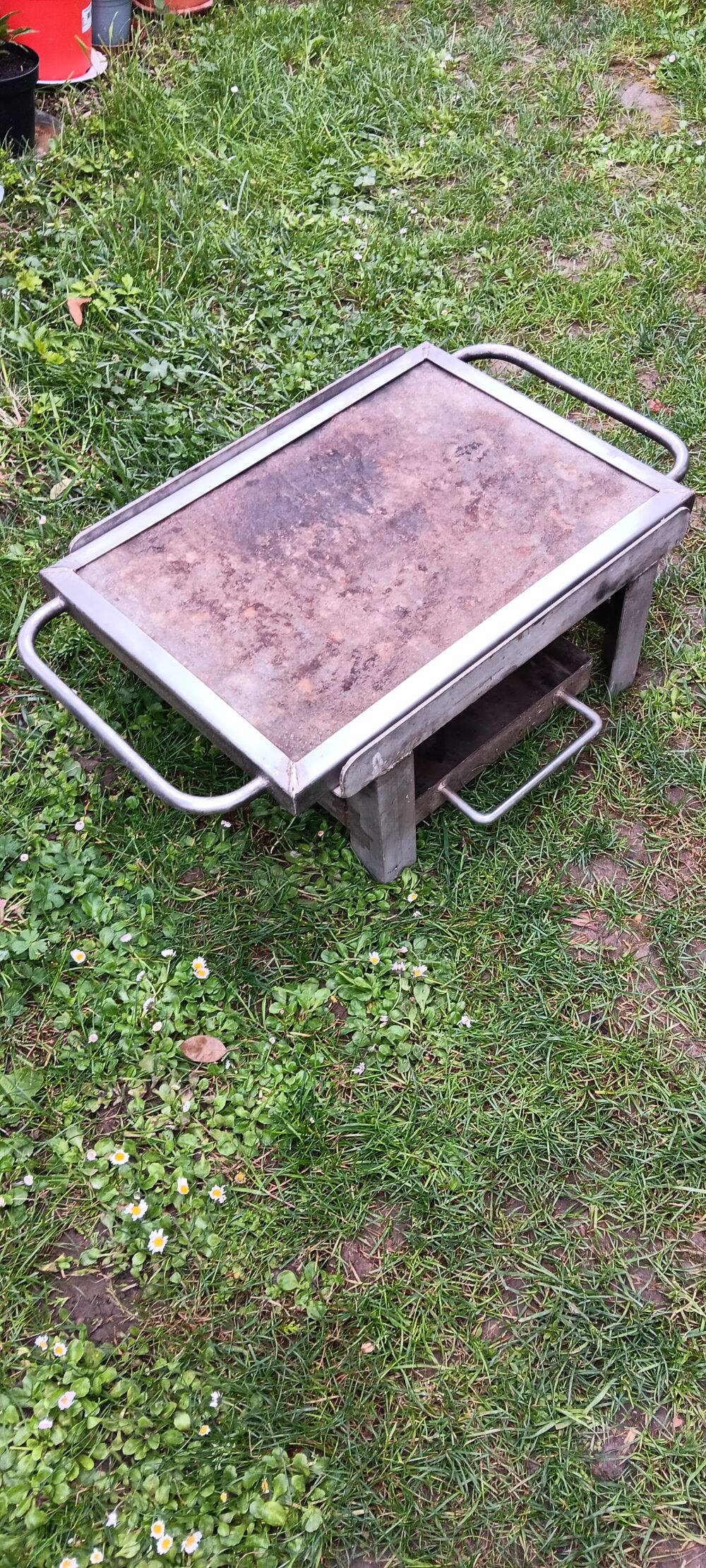 Plancha pour feu de bois Jardin
