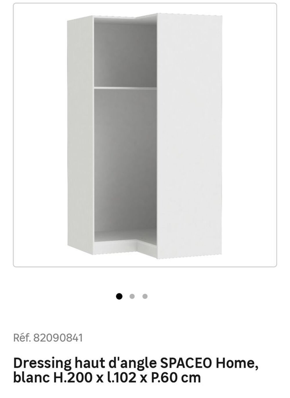 Armoire dressing d'angle Meubles