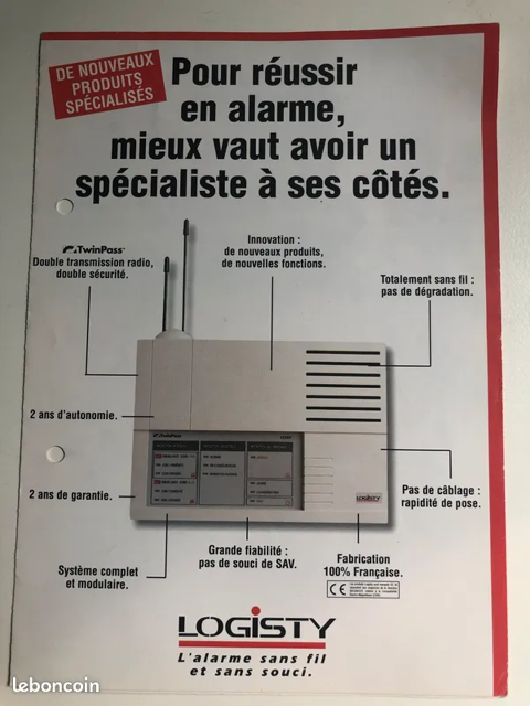 alarme complete logysty sans fil 280 Montigny-le-Bretonneux (78)