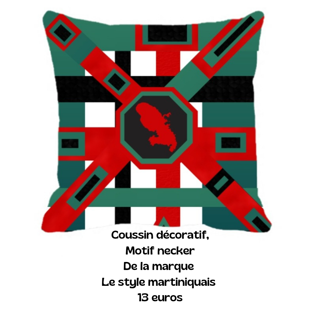 Coussin d&eacute;coratif de la marque le style martiniquais Décoration