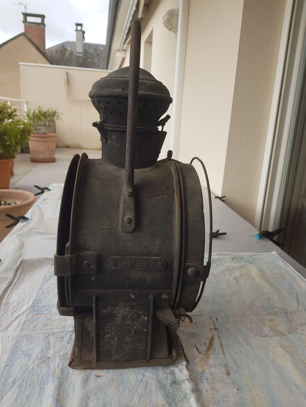 Lampe LOCOMOTIVE Vapeur 141C 234 COMPLETE Décoration