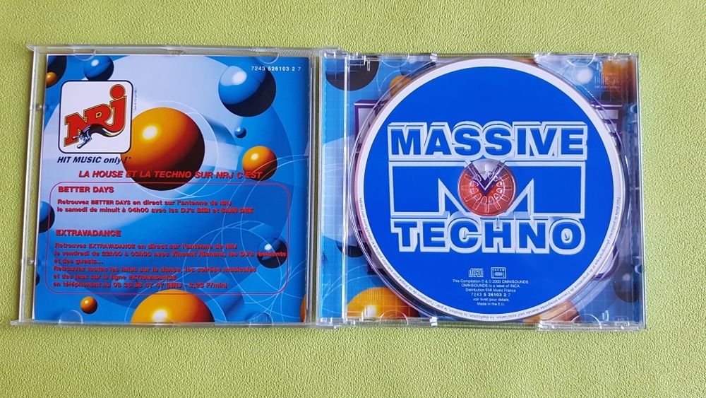 MASSIVE TECHNO CD et vinyles