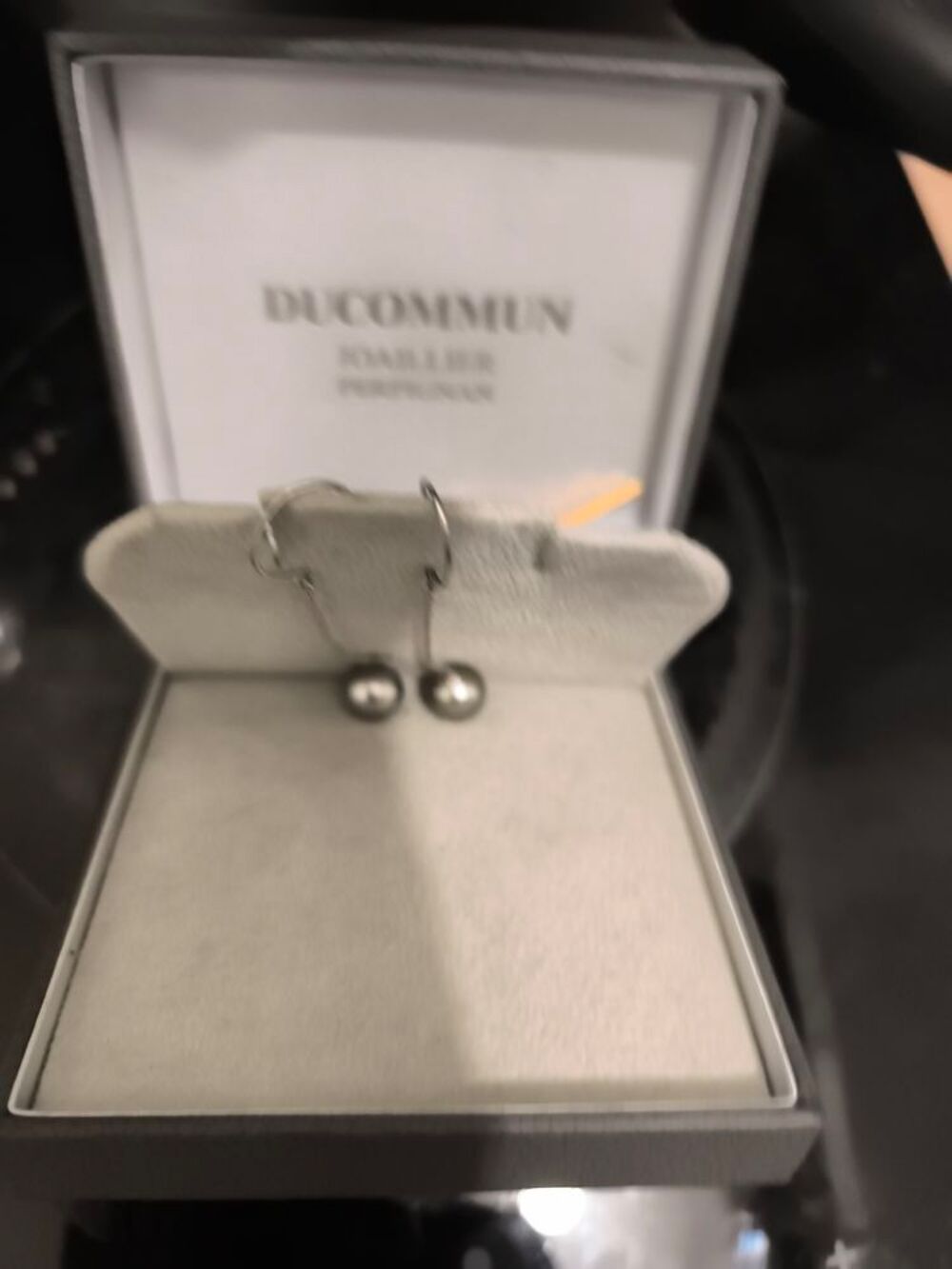 boucles d'oreilles neuves en argent 925 plus perle Bijoux et montres