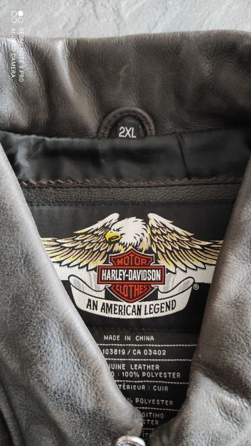 Blouson Cuir Harley Vêtements
