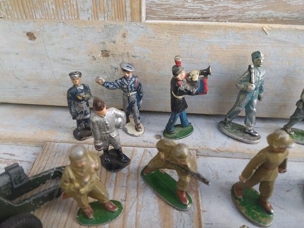 Lot Figurines Soldats Quiralu WW1-WW2 Jeux / jouets