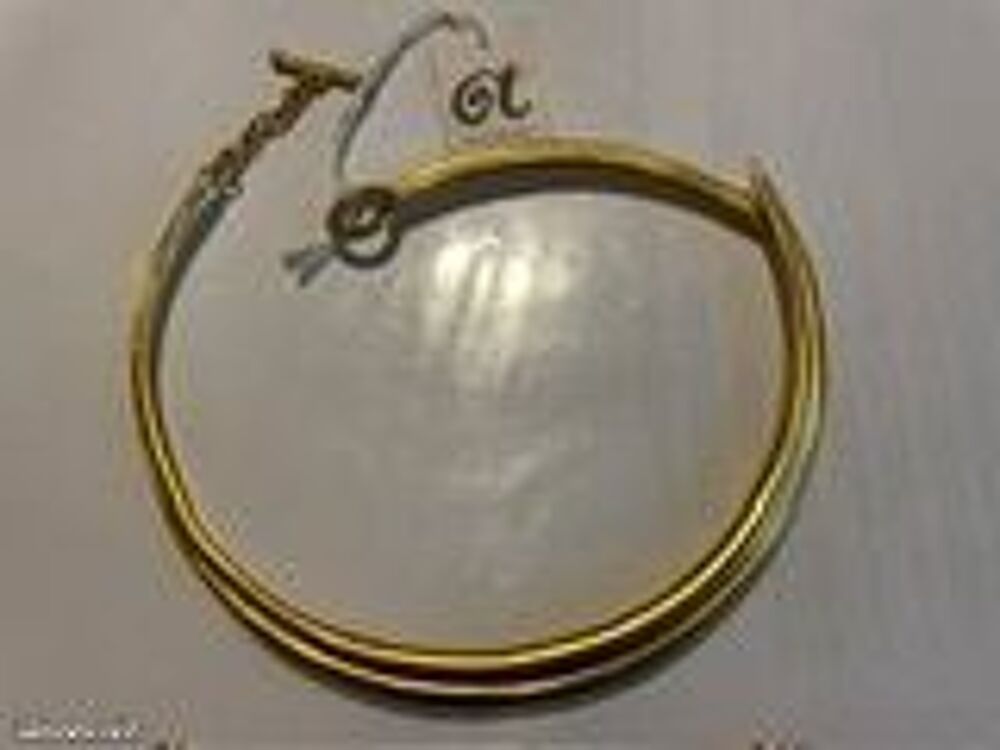 Collier Feuille rigide dor&eacute; articul&eacute; ANTIGONA Bijoux et montres