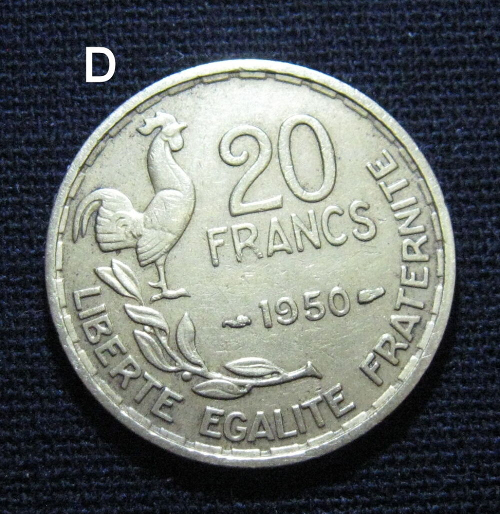 5 pieces de monnaie FRANCE. 