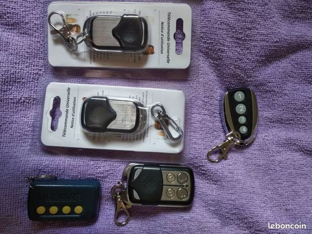 T&eacute;l&eacute;commandes Portail Universelle 4 boutons Bricolage