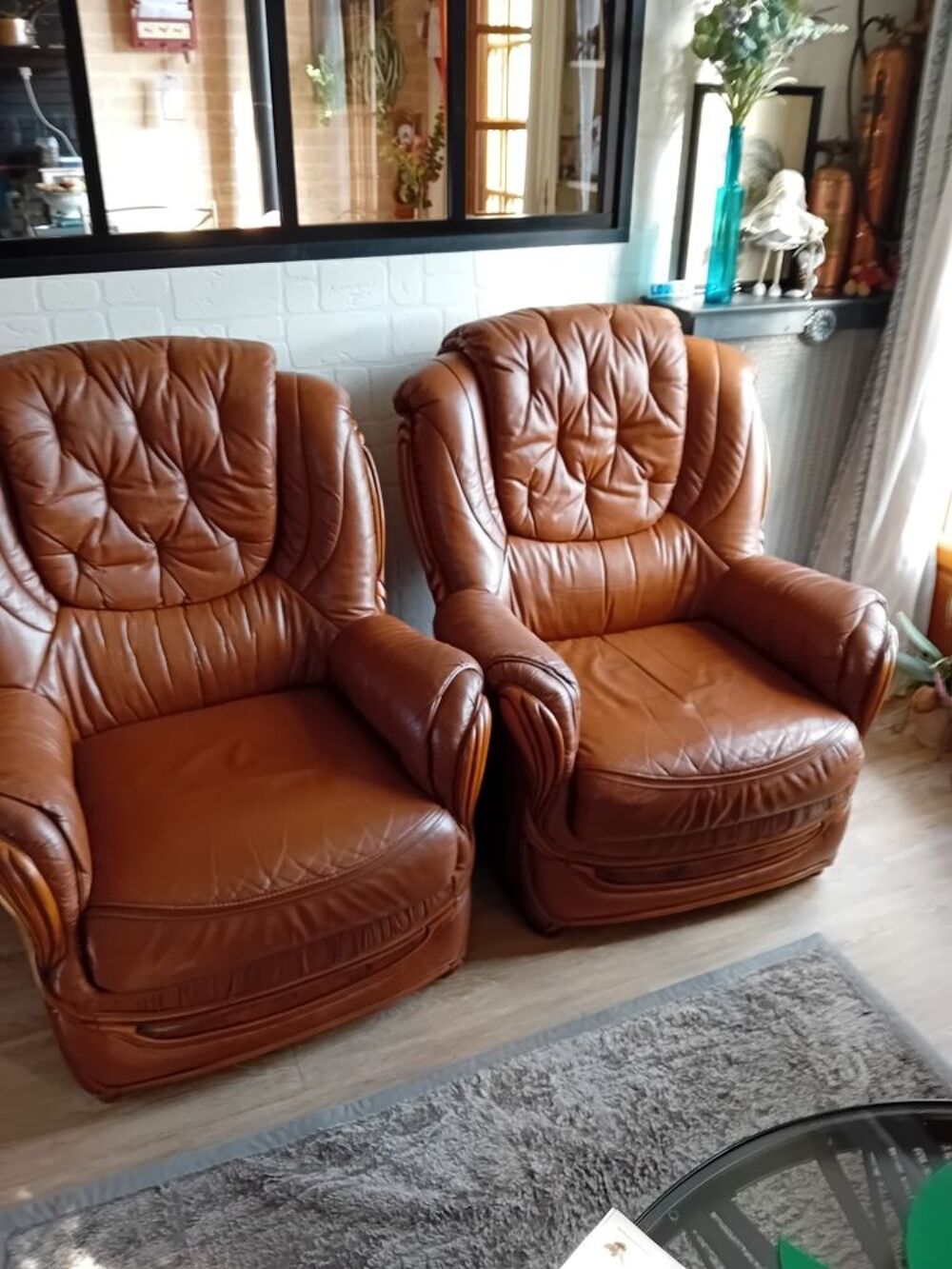 2 Fauteuils salon Meubles