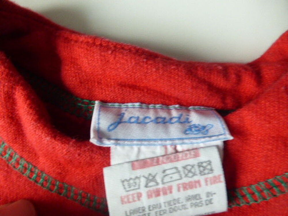 Lot gilet rouge JACADI et Sweat Petit Ours brun 18 mois Vêtements enfants