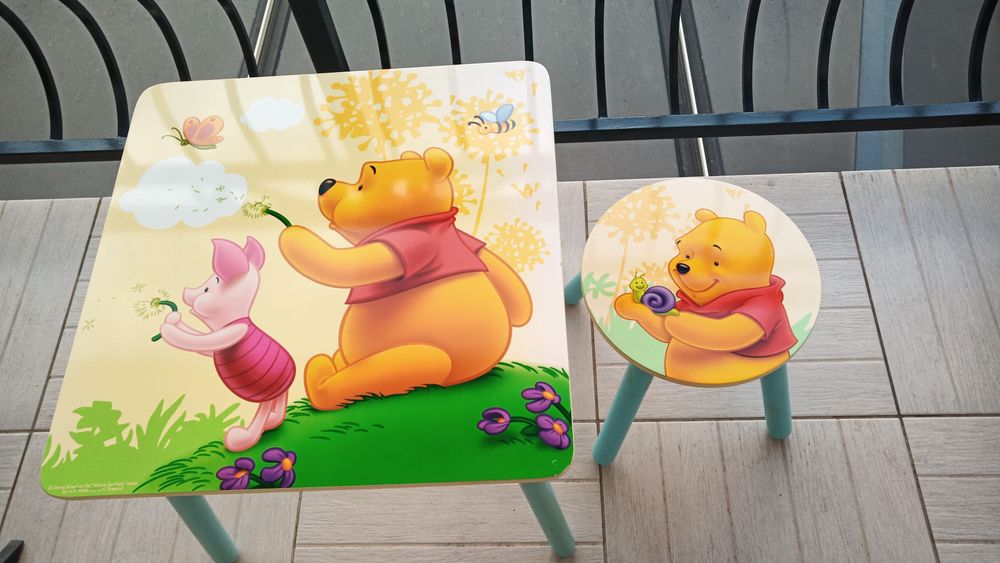 Table, tabouret Disney Mobilier enfants