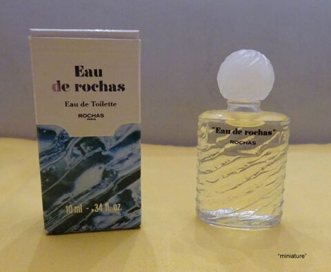 FLACON MINIATURE de collection EAU DE 5 Mondragon (84)