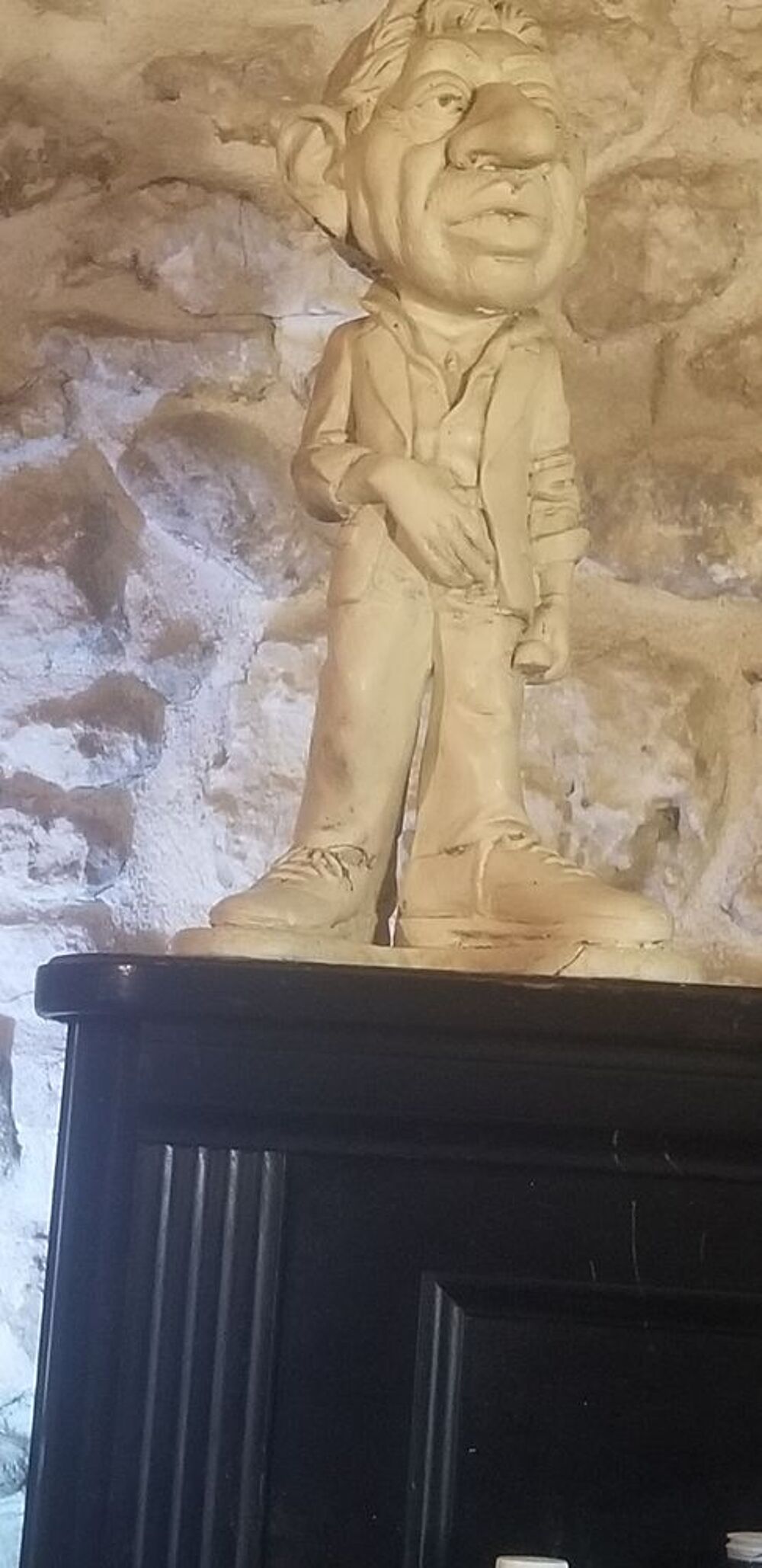 Statue Serge Gainsbourg en pl&acirc;tre hauteur 