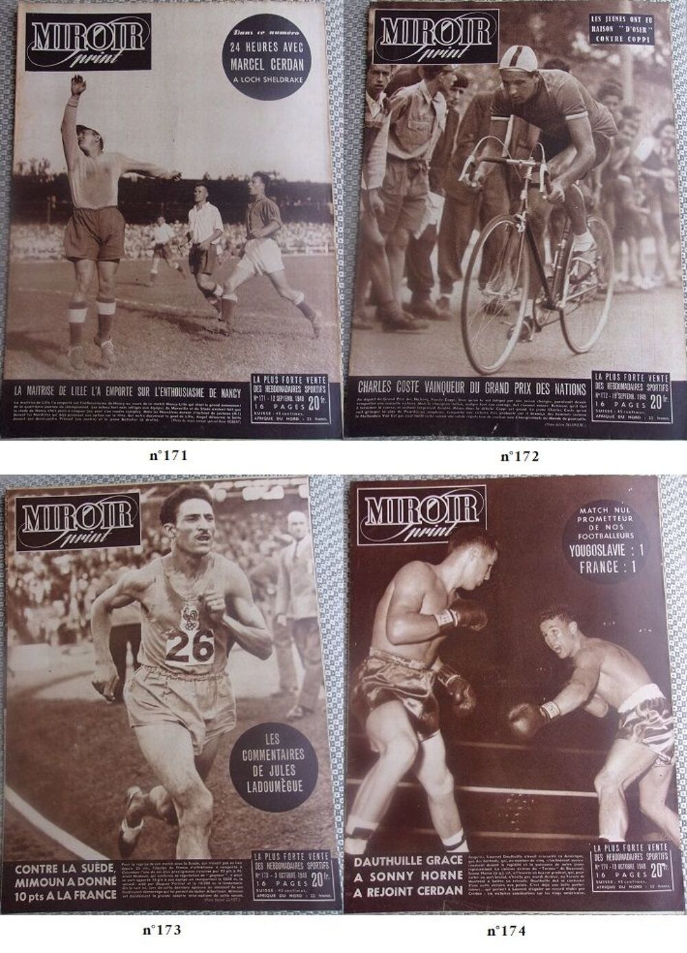 Miroir Sprint ann&eacute;e 1949 