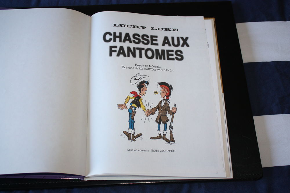 ALBUM de BD - LUCKY LUKE - n&deg; 30 : CHASSE AUX FANTOMES - Livres et BD