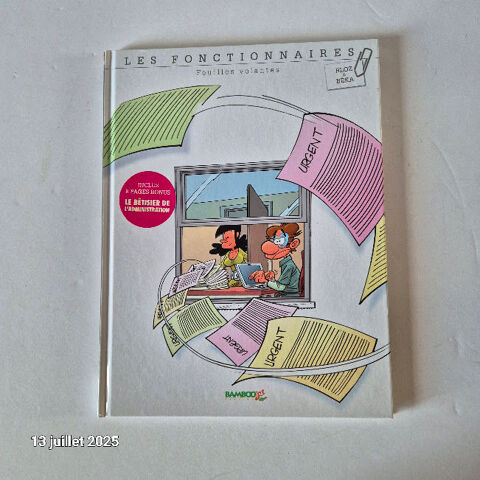 Bande dessin�e Les Fonctionnaires :  Feuilles volantes . 4 Saumur (49)