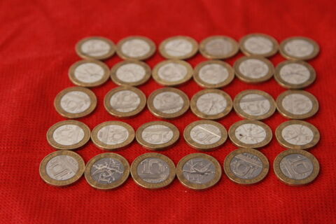 Lot 31 pieces de 10F  Génies de la bastille .
30 Liévin (62)