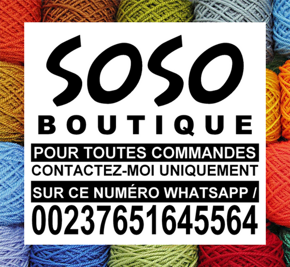 SOSO BOUTIQUE / CR&Eacute;ATIONS TRICOT ET COUTURE Vêtements